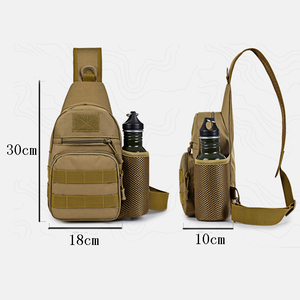 <span class=keywords><strong>Sac</strong></span> de voyage, Camping, <span class=keywords><strong>randonnée</strong></span>, <span class=keywords><strong>petit</strong></span> <span class=keywords><strong>sac</strong></span> de poitrine en plein air, <span class=keywords><strong>sac</strong></span> à bandoulière tactique Molle avec porte-bouteille d'eau - Product Image 3