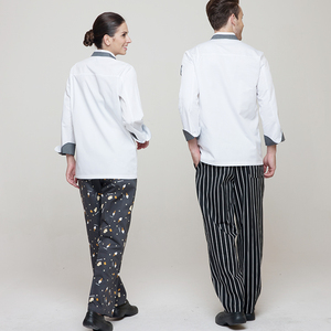<span class=keywords><strong>La</strong></span> moda más popular cocinan pantalones impresión clásica pantalones de chef para el hotel y el <span class=keywords><strong>restaurante</strong></span> - Product Image 3