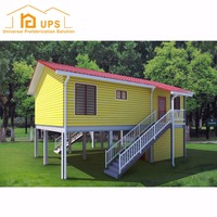 Petite maison moderne préfabriquée de haute qualité Panneau sandwich de construction rapide pour l'utilisation d'un abri d'auto en atelier en Haïti