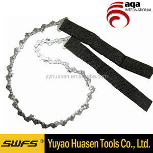 Motosierra de acero supervivencia al aire libre, cadena de la <span class=keywords><strong>Sierra</strong></span> de bolsillo sabercut mano motosierra - Product Image 1