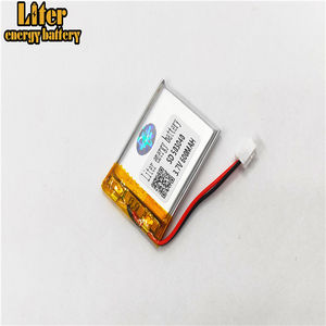 Plugue 2.0-2 P 503040 600 mah <span class=keywords><strong>3</strong></span>.7 v Recarregável lipo bateria solar bateria de lítio polímero de iões de lítio com PCM - Product Image 1