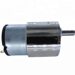ZGB37-520 12V 520 브러시 DC 모터 37mm 금속 기어 박스 rc 보트 모터 스테퍼 모터 기어 박스 - Product Image 1
