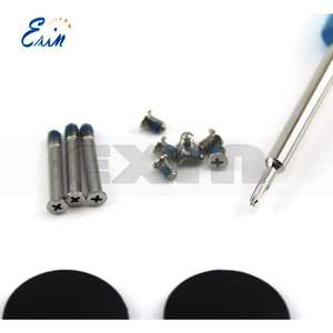 Nuovo Kit Piedini in Gomma per Base Inferiore <span class=keywords><strong>Macbook</strong></span> <span class=keywords><strong>Pro</strong></span> A1278 A1286 A1297 + Viti + Cacciavite - Product Image 2