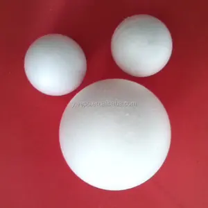 Smooth white styrofoam foam ball polystyrene foam ball