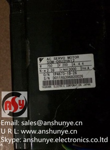 <strong>Used</strong> SGM-08U2HA12 Tested Working AC <strong>Servo</strong> <strong>Motor</strong> SGM-08U2HA12