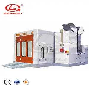 Guangli Factory CE-geprüfte europäische Design-Autolackier-Spritz kabine Ofen-Back kabine