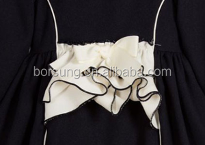 Trung Quốc Thực Hiện Trẻ Em Quần Áo Thời Trang <span class=keywords><strong>Frocks</strong></span> Designs Bé Gái Dài Tay Áo Smocked Ăn Mặc Cho Mùa Thu Và Mùa Đông - Product Image 5