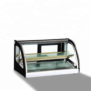 <span class=keywords><strong>Vitrina</strong></span> para Panadería/ Exhibidor de Pasteles de 3 Niveles con Tapa, Diseño de Mostrador para Panadería - Product Image 1