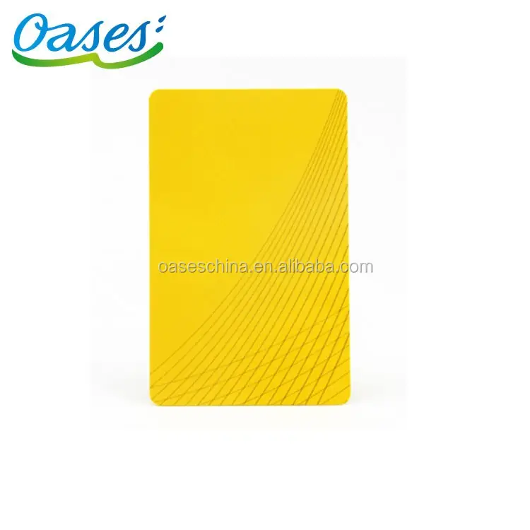 Rfid low frequency rewritable em4305 pvc warranty card supplier