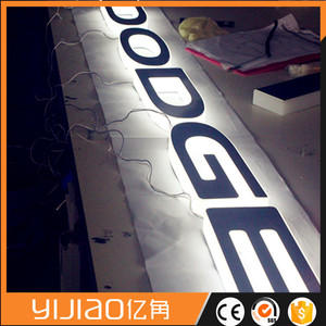halo luz retroiluminadao con LED IP65 luminoso logo rotulo para publicidad en locales comerciales - Product Image 4