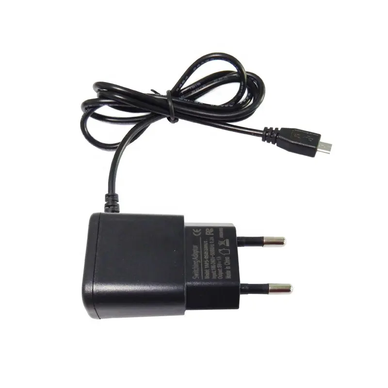 Pengisi Daya Cepat Ponsel Di USB 1/2 Port USB Pengisi Daya 2a, Adaptor Pengisi Daya 5V Mikro USB 1A 18650, Adaptor Usb