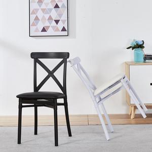 Precio bajo plástico Silla <span class=keywords><strong>X</strong></span> Cruz volver sillas de plástico PP maestro silla de plástico - Product Image 6