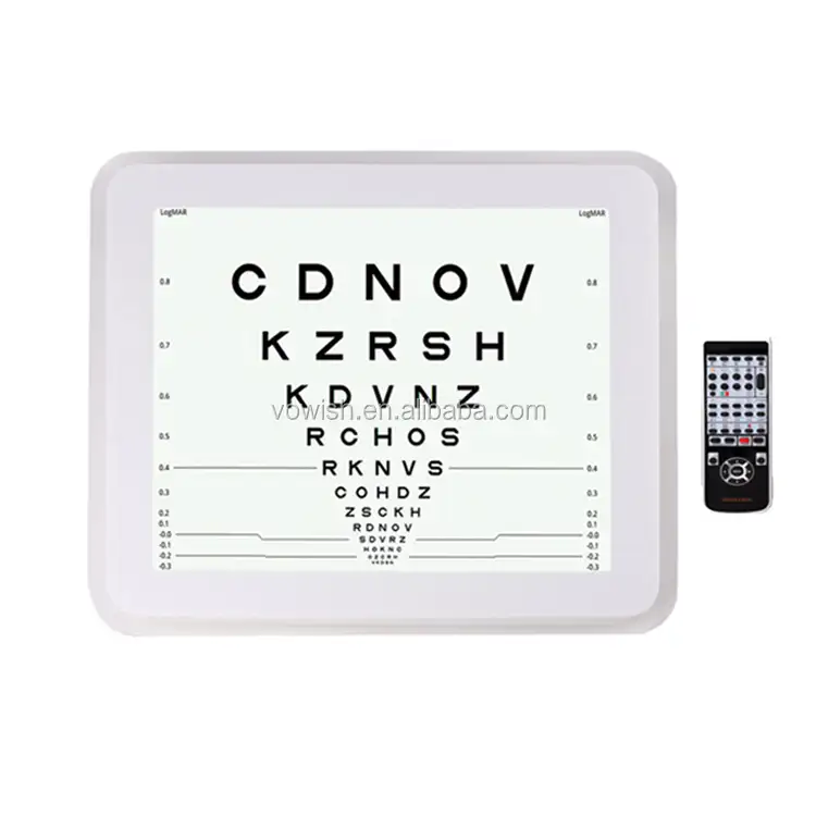 תרשים צג אופטומטריה ציוד עין מבחן מכונת LCD-901 LCD תרשים צג