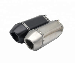 Silenciador de tubo de escape para motocicleta de 38-51mm, GY6 YZR R6 CB125 CB400 <span class=keywords><strong>ER6N</strong></span> - Product Image 6