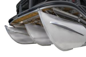 2025 Ecocampor Pontoonボートチューブログフロート | 25フィートx 25インチ直径、ストレーキ付き (ペア) - Product Image 4