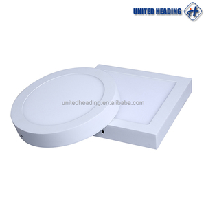 <span class=keywords><strong>Panel</strong></span> de luz <span class=keywords><strong>LED</strong></span> de 12W montado en superficie cuadrada redonda de diseño delgado - Product Image 2