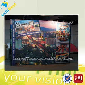 Telón de fondo de publicidad <span class=keywords><strong>feria</strong></span> pop up display banner stand para eventos de gran exposición - Product Image 1