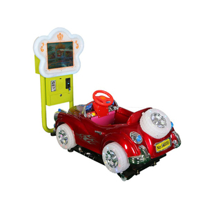 Voiture <span class=keywords><strong>de</strong></span> course à <span class=keywords><strong>pièces</strong></span> <span class=keywords><strong>de</strong></span> monnaie pour parc d'attractions, simulateur d'arcade <span class=keywords><strong>de</strong></span> course automobile électrique pour enfants - Product Image 1