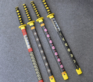 Al por mayor nuevo diseño colorido fábrica <span class=keywords><strong>de</strong></span> alta calidad <span class=keywords><strong>de</strong></span> bambú personalizado juguete espada samurai - Product Image 1