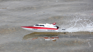 CY007 20 <span class=keywords><strong>km</strong></span>/<span class=keywords><strong>h</strong></span> 2.4GHZ télécommande course jouet Rc <span class=keywords><strong>bateau</strong></span> avec haute vitesse hors-bord modèle garçon jouet pour cadeau - Product Image 3