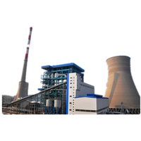 Thermal Power Plant CFB Boiler with Hot Water 130t/h High Efficiency