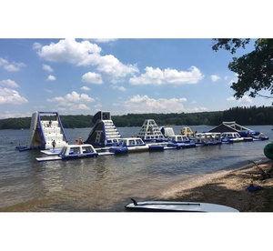 Parco <span class=keywords><strong>acquatico</strong></span> gonfiabile grande parco <span class=keywords><strong>acquatico</strong></span> galleggiante gonfiabile per il lago del mare - Product Image 4
