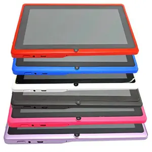 热便宜的孩子学习平板电脑四核全A33 RAM 1GB 8G Android 6.0 Q88 7英寸平板电脑