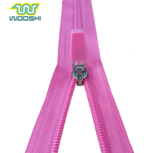 Bán buôn Tùy chỉnh màu Nylon Giày chạy chuỗi dài #10 tự động khóa dây kéo mở cuối lớn răng Thiết kế quần áo giày tùy chỉnh - Product Image 2