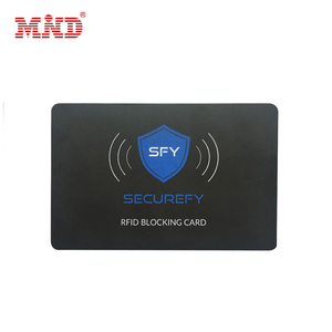 사용자 정의 인쇄 RFID 차단 카드 Personalizado 스마트 칩 - Product Image 1