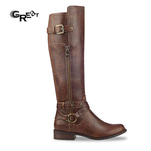 Custom Fashion Women <strong>Leather</strong> <strong>Boots</strong> <strong>Thigh</strong> <strong>High</strong> Long <strong>Boots</strong> Knee Ladies <strong>Boots</strong> - Product Image 1