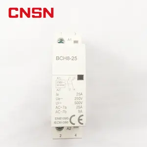 BCH8 1P 2P 4P 16A 20A 25A 32A 40A 63A 100A hogar hotel ac contactor