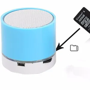 cheapest custom merchandising promotional gift items wireless speakers as promotional gifts support USB and TF card