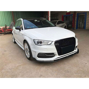 In Fibra di carbonio Spoiler Anteriore Mento Per <span class=keywords><strong>Audi</strong></span> <span class=keywords><strong>A3</strong></span> S3 <span class=keywords><strong>Hatchback</strong></span> 2014-2016 (Non <span class=keywords><strong>A3</strong></span> Standard Non Berlina) FRP Della Copertura Del Respingente - Product Image 6