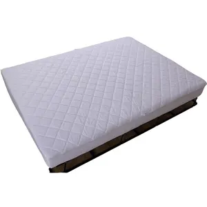 China Supplier Coral Fleece Quality White 40 Adults Bed Mat Folding Mat TPU Waterproof Mattress Proterctor/mattress Cover