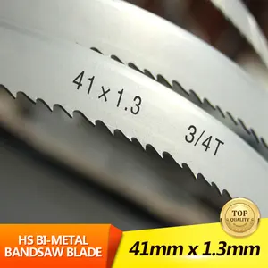 HS Tooth pitch carbon steel band saw blade for cutting steel