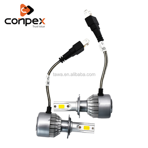 Conpex — <span class=keywords><strong>ampoule</strong></span> de voiture LED imperméable, de haute qualité, <span class=keywords><strong>ampoule</strong></span> de phare de voiture <span class=keywords><strong>H7</strong></span>, H4, C6, 2 pièces - Product Image 4