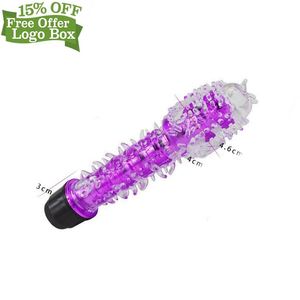 Kostenlose individuelle Box  Mehrfachgeschwindigkeits-Soft Thorn Vibrator Vibrator-Massagegerät Sex-Sex-Produkte Erwachsenenspielzeug Männer-Penis-Dildo - Product Image 4
