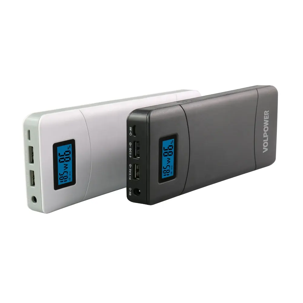 Power Bank USB 65W portabel, Power Bank 15600mah 20100MAh DC output 12v 16.5V 19V 24v laptop untuk Router wifi kamera