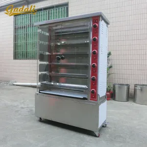 Toptan fiyat kullanılan tavuk rotisserie makinesi