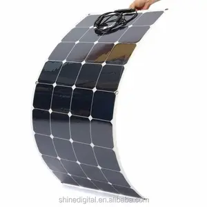 高效率柔性太阳能电池板 24 v 250 瓦单晶硅