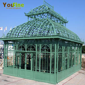 बिक्री के लिए बड़े बगीचे के गज़बो ने लोहे के ग्रेहासकोर्स - Product Image 5