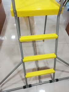 Tobogán para niños, patio de juegos al aire libre, toboganes ondulados grandes para jardín, muebles de plástico para niños al aire libre de lujo con plataforma, escalera de metal - Product Image 6