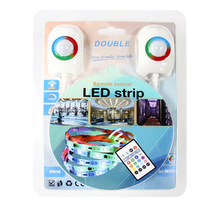 LED cama tiras de luz Luz de Sensor para habitación del <span class=keywords><strong>arancel</strong></span> <span class=keywords><strong>aduanero</strong></span> común y luz regulable RGB de carga de la batería de - Product Image 6