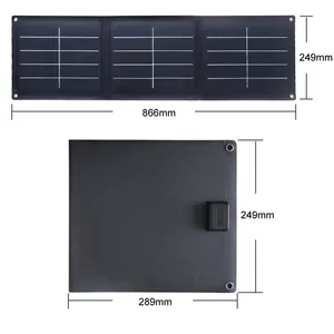 32W 16.5V foldable solar panel for car battery Big capacity Sunpower solar charger power bank solar panel