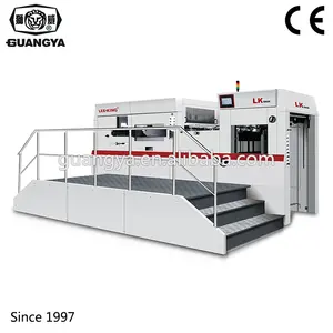 CE automática hojas de papel cartón plana troquelado hendido máquina - Product Image 1