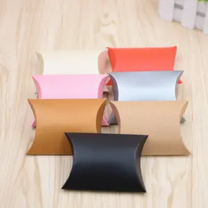 कारखाने मशीन बनाया क्राफ्ट कस्टम तकिया बक्से मिनी कागज बॉक्स कागज तह उपहार बॉक्स