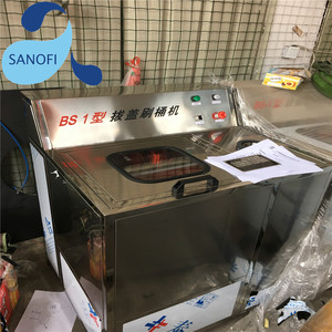 Bottiglie BS-1 di lavaggio di risciacquo stazione di Decapping attrezzature componenti del nucleo del motore for3-5 gallone barile secchio in fabbriche di acqua