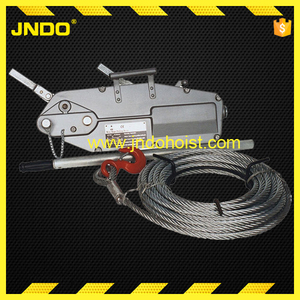 800 kg manual fot tirfor con cuerda de alambre - Product Image 1