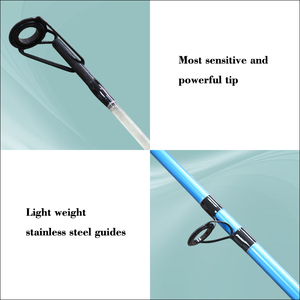 1,8 m-3,6 m 2 Sección barato hilado <span class=keywords><strong>de</strong></span> fibra <span class=keywords><strong>de</strong></span> vidrio <span class=keywords><strong>de</strong></span> pesca señuelo rod - Product Image 3