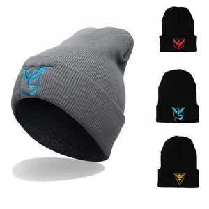 Сделать свой логотип пользовательские вязаные манжеты зимние шапочки тепло шляпы для продажи
